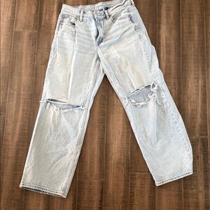 American Eagle Outfitters Light Blue Denim